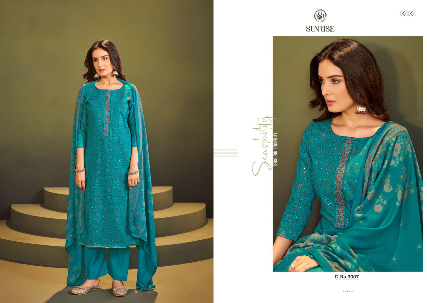Safar Winter Vol 3 Sunrise Pashmina Suits Wholesaler Gujarat