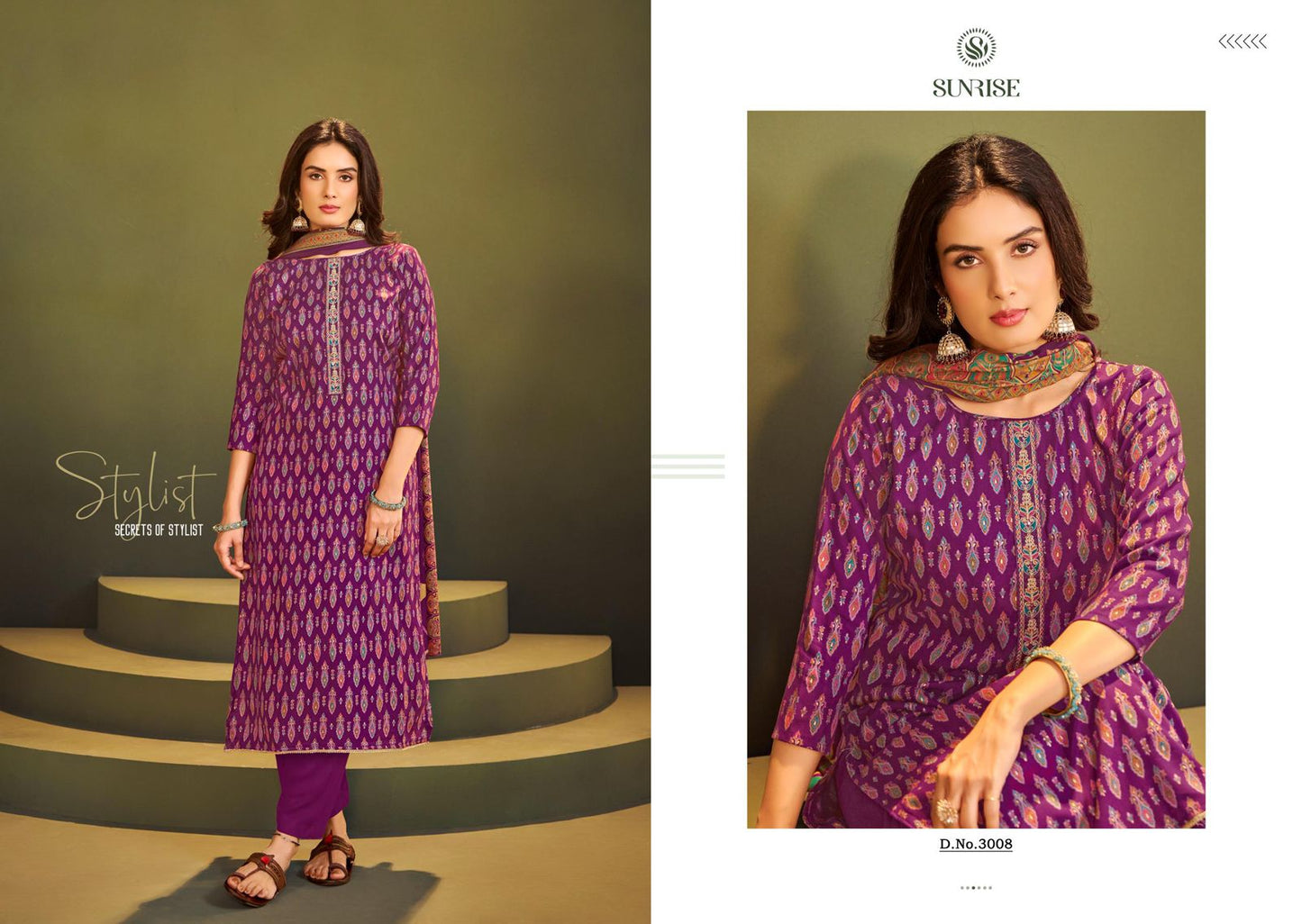 Safar Winter Vol 3 Sunrise Pashmina Suits Wholesaler Gujarat