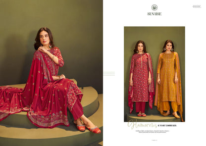 Safar Winter Vol 3 Sunrise Pashmina Suits Wholesaler Gujarat