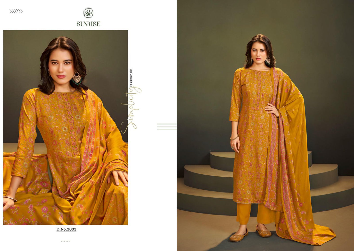 Safar Winter Vol 3 Sunrise Pashmina Suits Wholesaler Gujarat