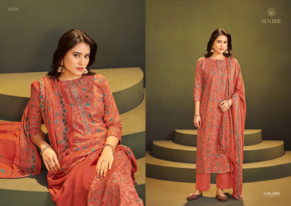 Safar Winter Vol 3 Sunrise Pashmina Suits Wholesaler Gujarat