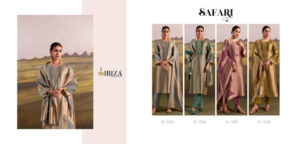 Safari Ibiza Banglori Silk Pant Style Suits Wholesaler