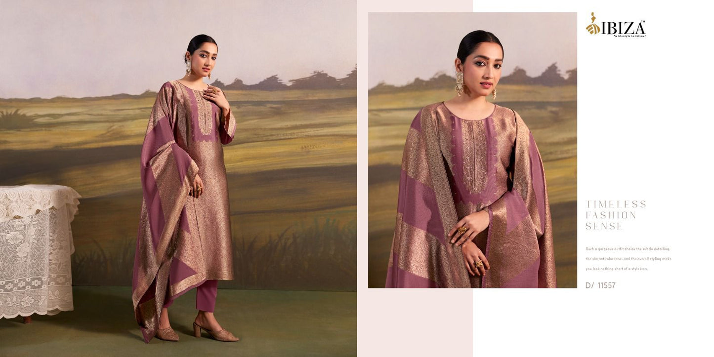 Safari Ibiza Banglori Silk Pant Style Suits Wholesaler