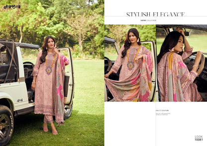 Safari Jay Vijay Pure Cotton Pant Style Suits Wholesale Rate