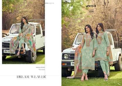 Safari Jay Vijay Pure Cotton Pant Style Suits Wholesale Rate