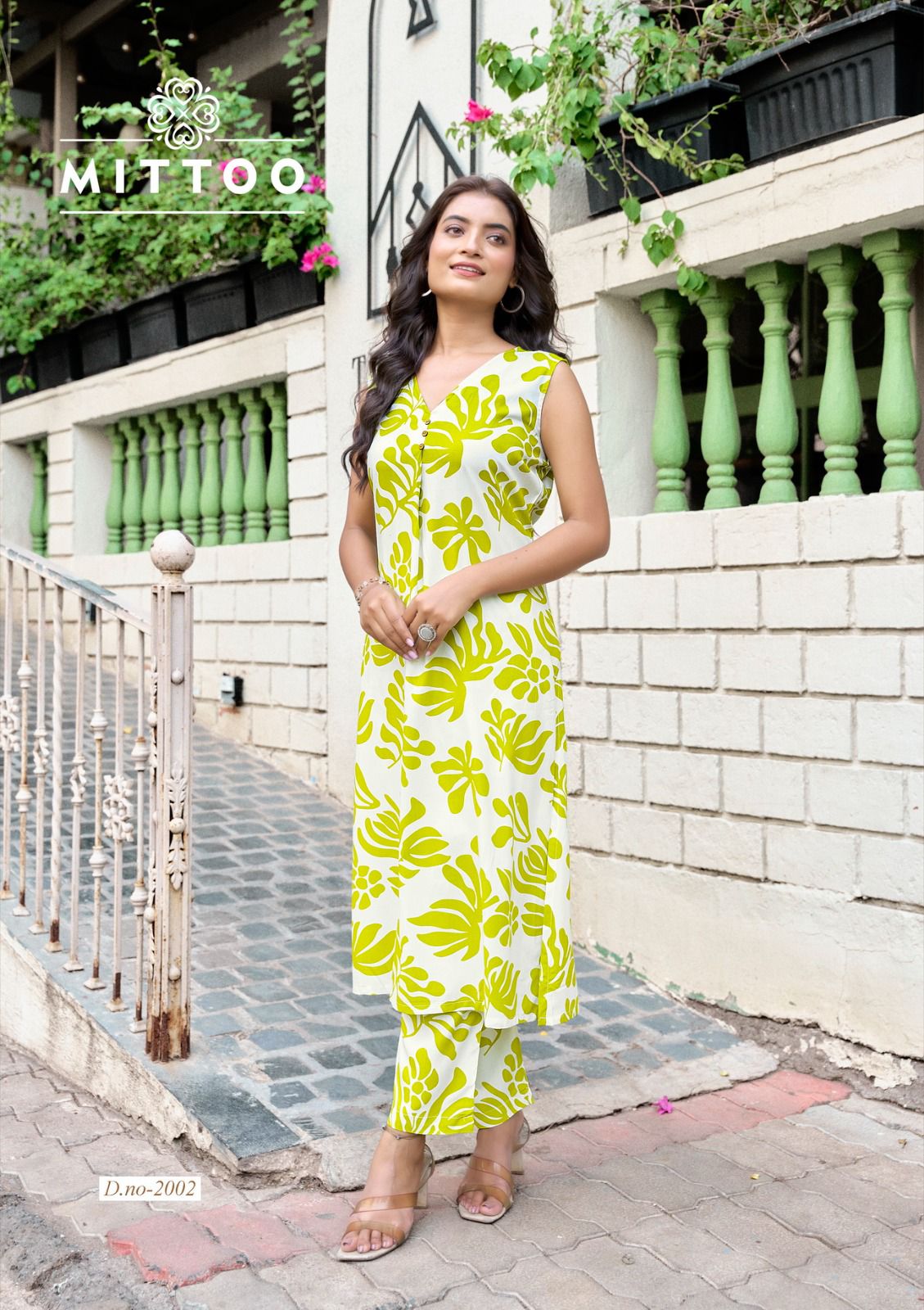 Saffron Mittoo Rayon Co Ord Set Wholesale Price