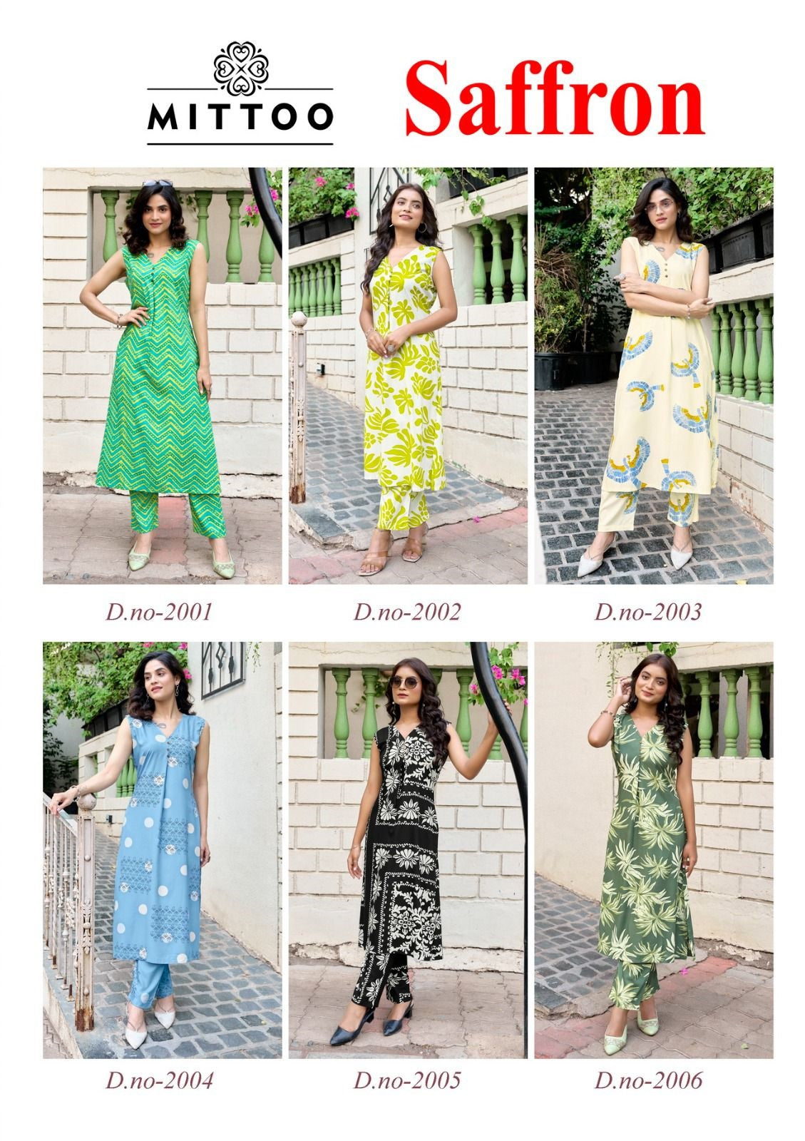 Saffron Mittoo Rayon Co Ord Set Wholesale Price