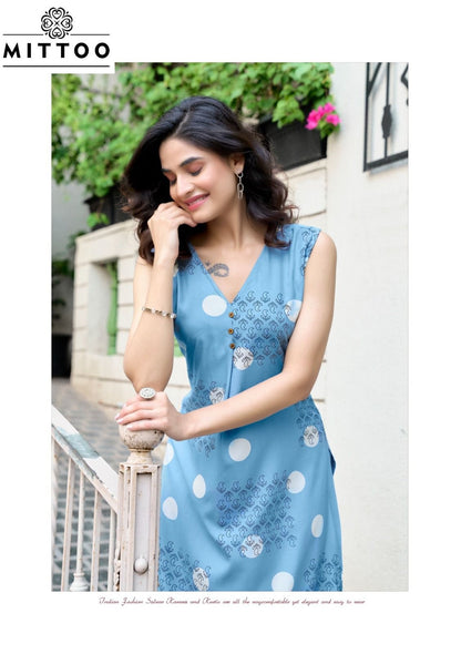 Saffron Mittoo Rayon Co Ord Set Wholesale Price