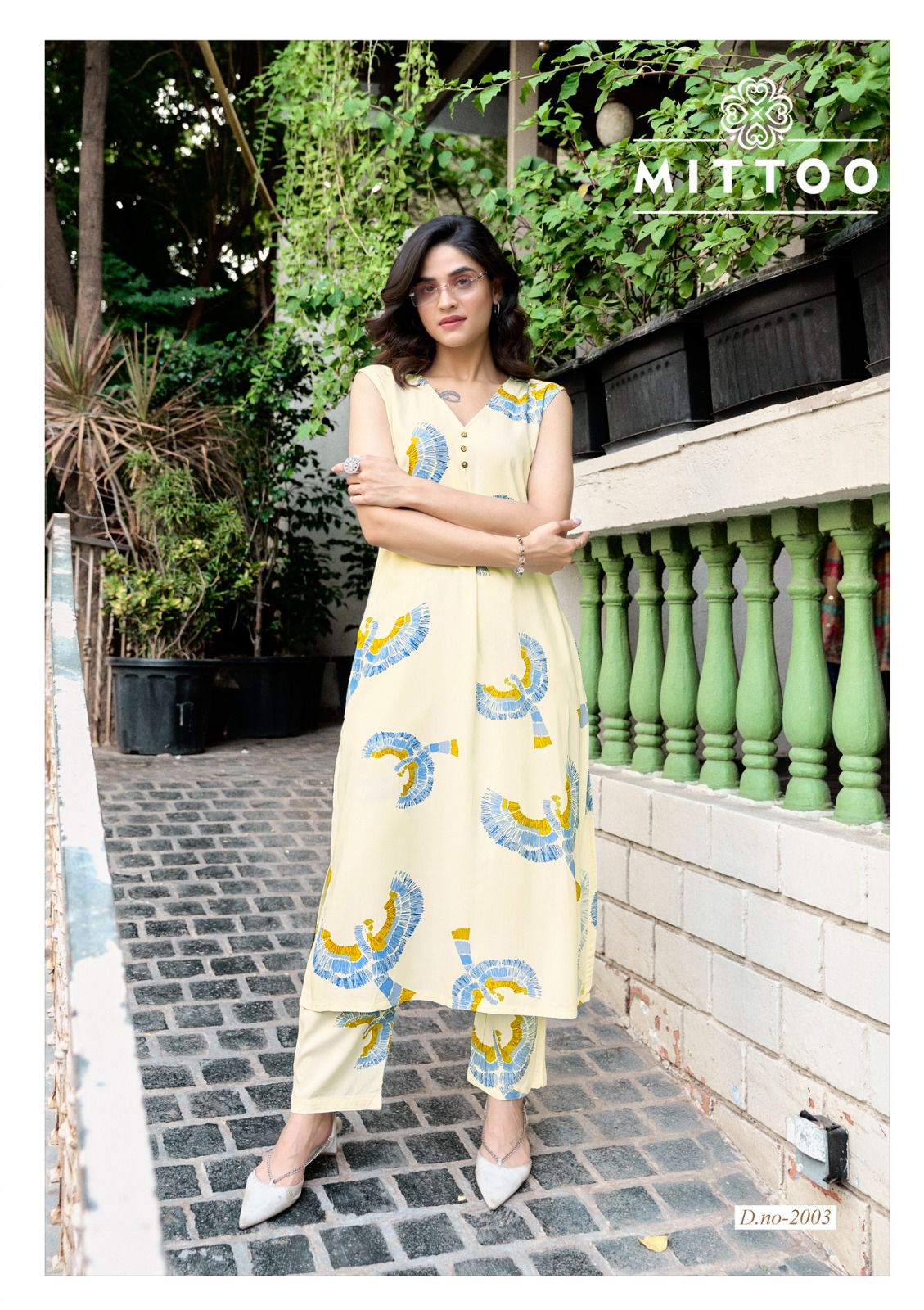 Saffron Mittoo Rayon Co Ord Set Wholesale Price