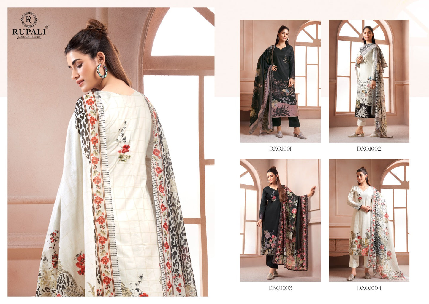 Saffron Rupali Jaam Satin Pant Style Suits Exporter Gujarat