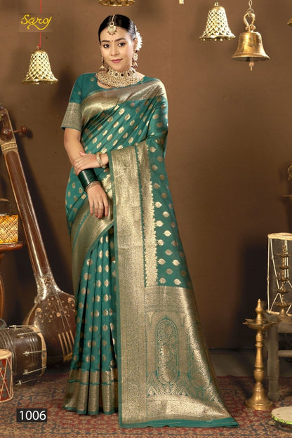 Saffron Silk Vol 3 Saroj Silk Sarees Manufacturer India
