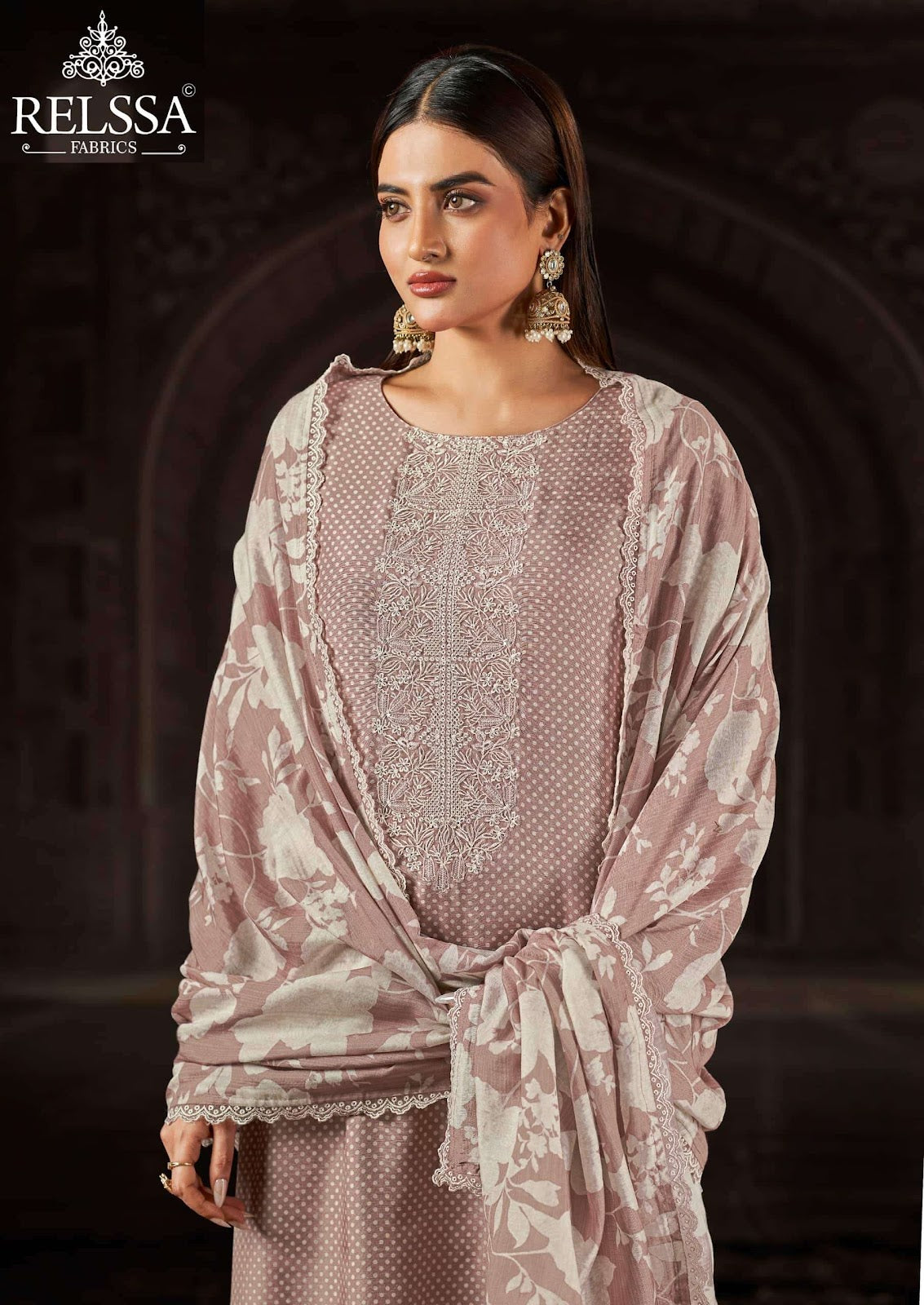 Saffron Vol 3 Relssa Fabrics Modal Pant Style Suits Wholesale Price