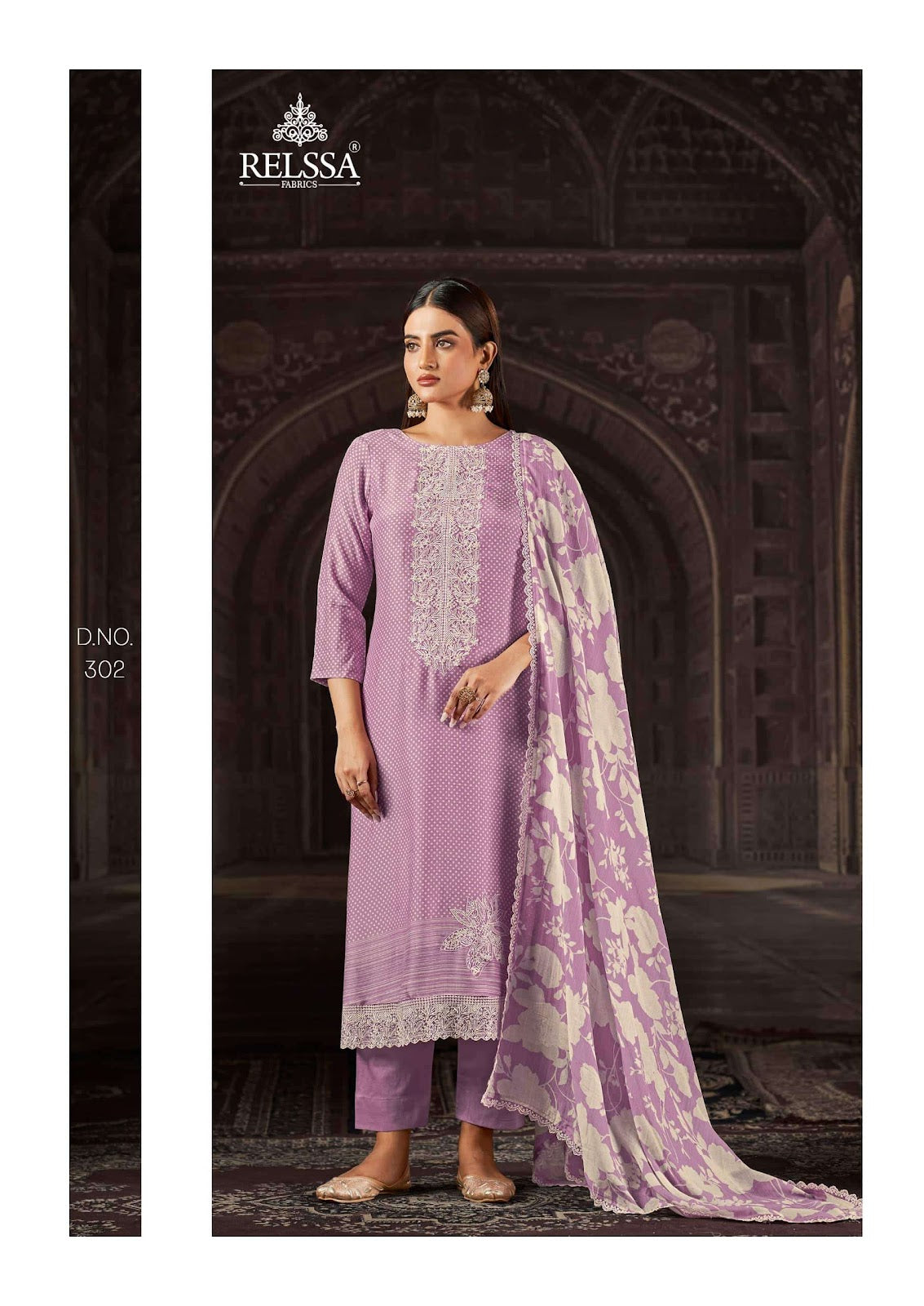 Saffron Vol 3 Relssa Fabrics Modal Pant Style Suits Wholesale Price