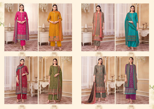 Saffron Winter Vol 2 Salvi Fashion Viscose Pashmina Suits Manufacturer Gujarat