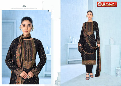 Saffron Woollen Salvi Fashion Viscose Pashmina Suits Manufacturer Gujarat