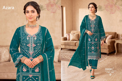 Safia Radhika Fashion Azara Lawn Cotton Karachi Salwar Suits Wholesaler Ahmedabad