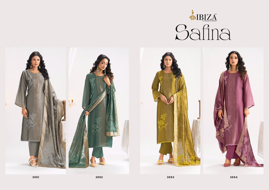 Safina Ibiza Banglori Silk Pant Style Suits Supplier Ahmedabad