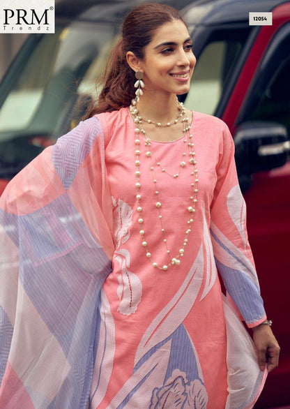 Safina Prm Trendz Pure Lawn Pant Style Suits Wholesale Price