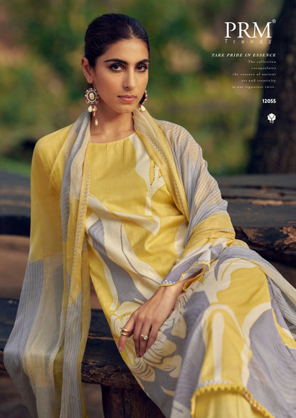 Safina Prm Trendz Pure Lawn Pant Style Suits Wholesale Price