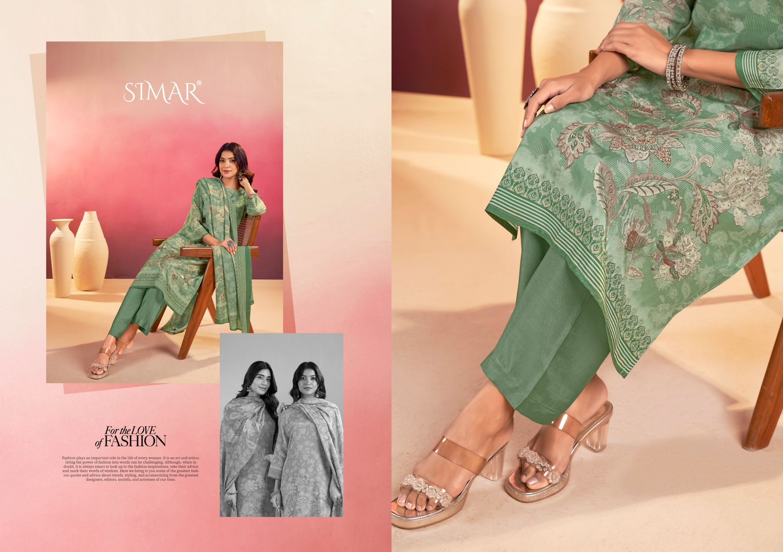 Safina Simar Viscose Muslin Pant Style Suits Exporter Ahmedabad