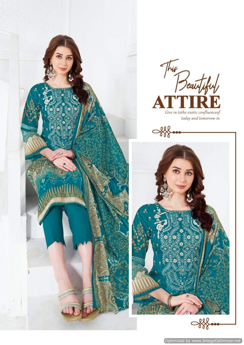 Safina Vol 6 Nafisa Cotton Soft Cotton Karachi Salwar Suits