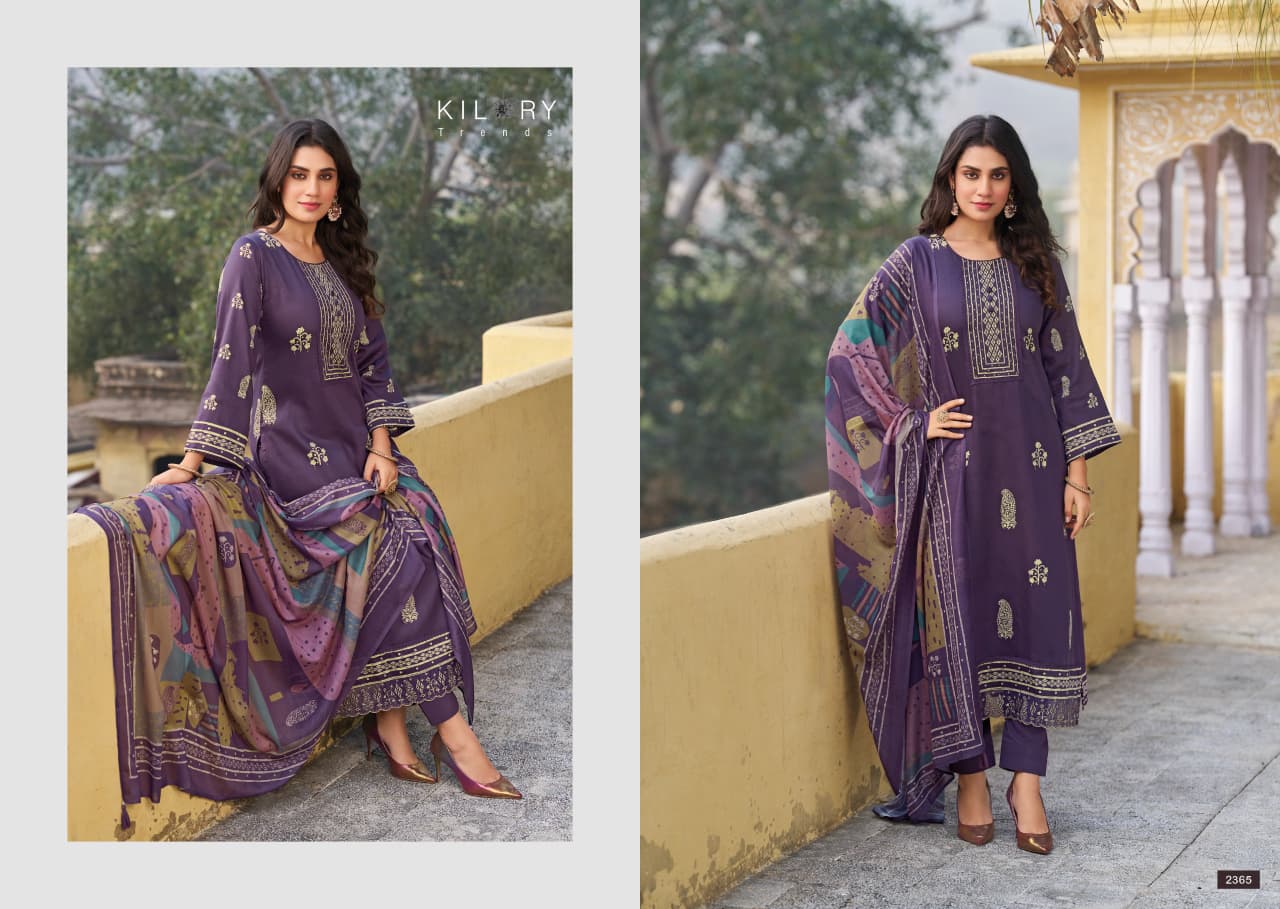 Safira Kilory Jam Cotton Pant Style Suits Wholesaler Gujarat