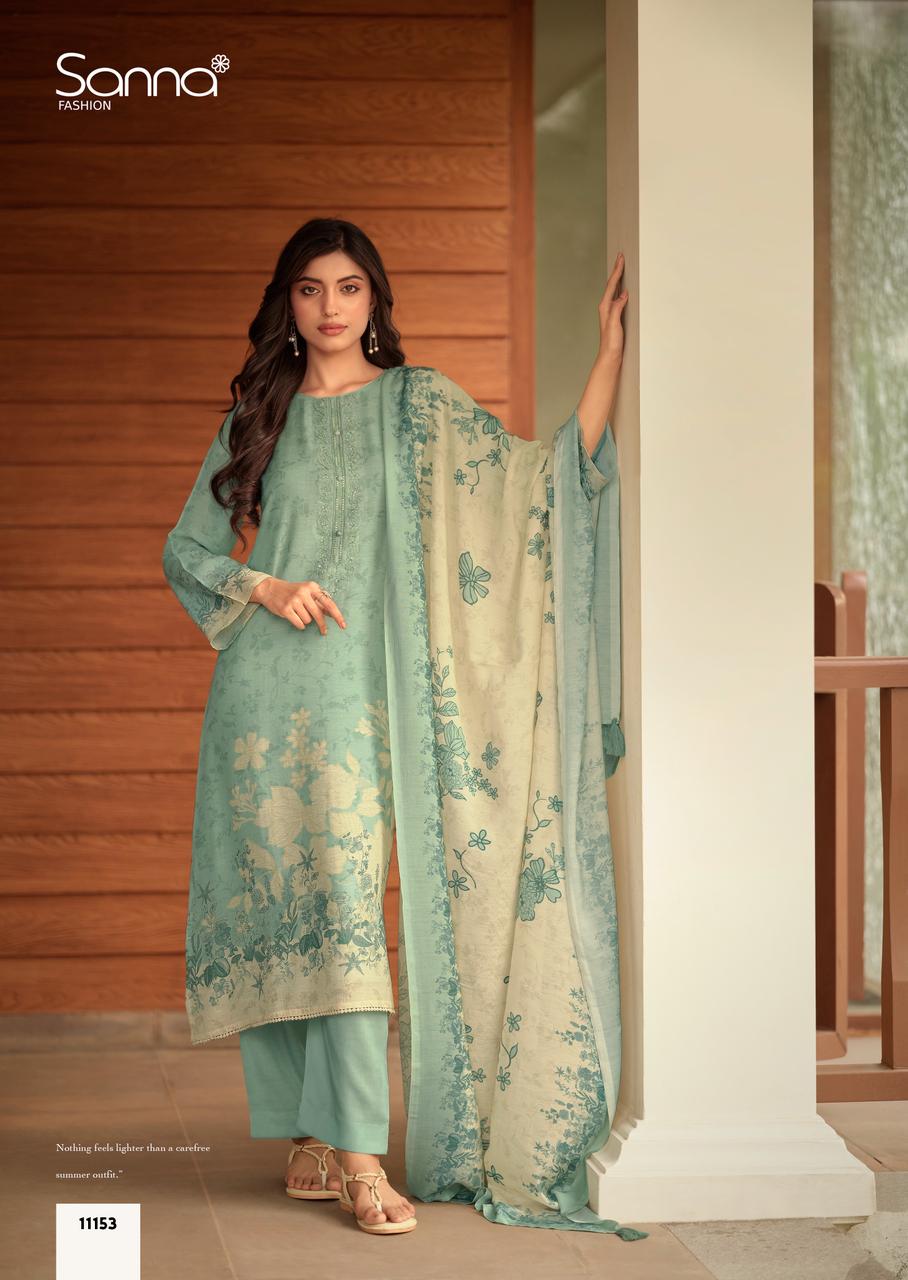 Safira Sanna Fashion Linen Pant Style Suits Wholesale