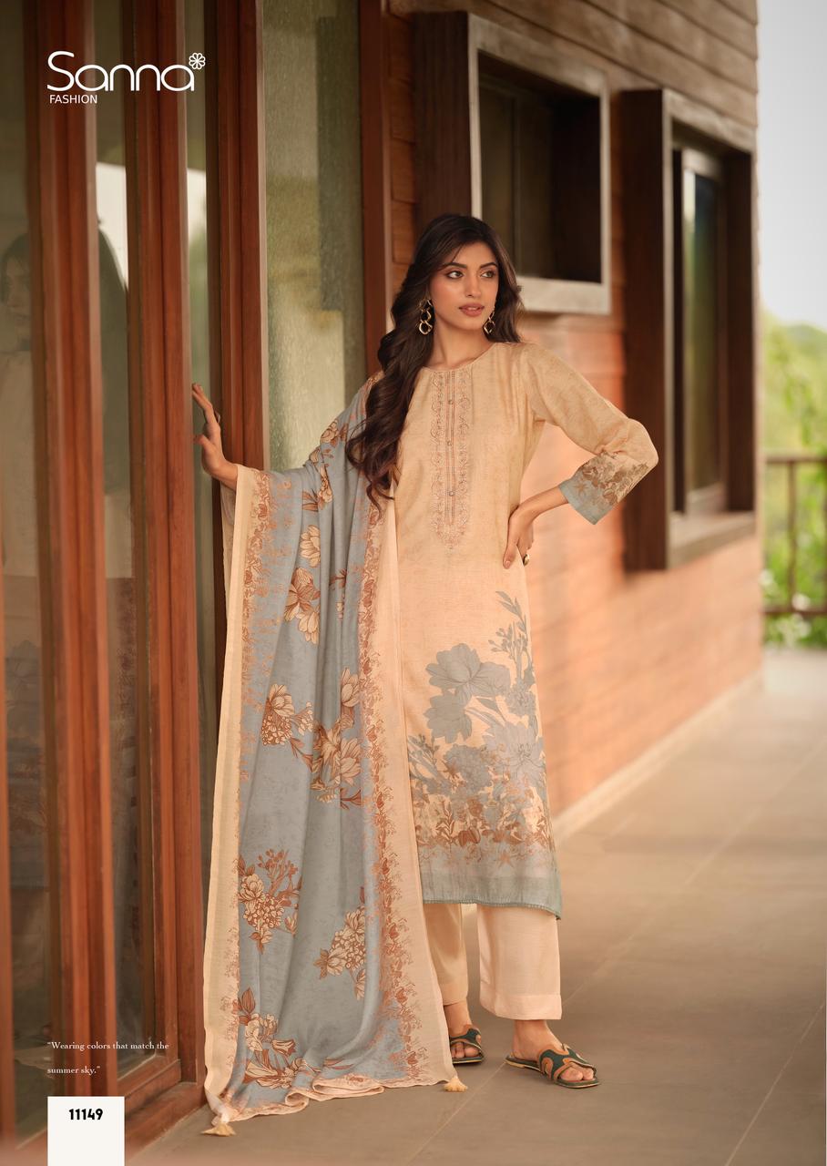 Safira Sanna Fashion Linen Pant Style Suits Wholesale