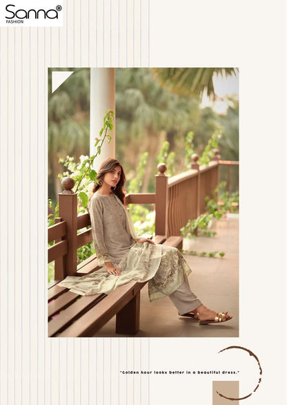 Safira Sanna Fashion Linen Pant Style Suits Wholesale
