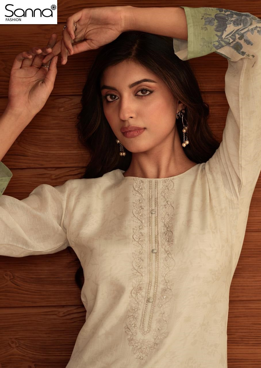 Safira Sanna Fashion Linen Pant Style Suits Wholesale