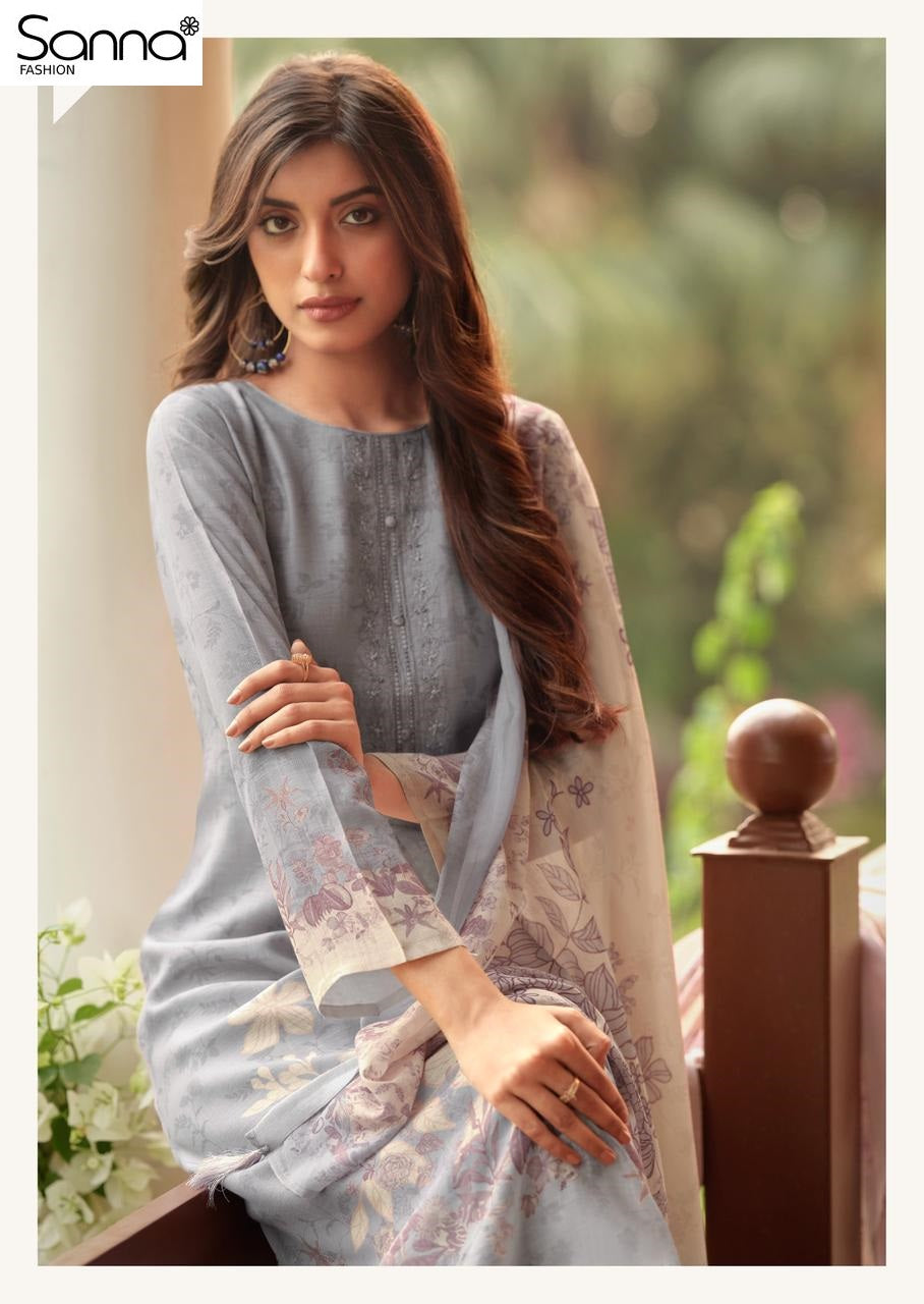 Safira Sanna Fashion Linen Pant Style Suits Wholesale