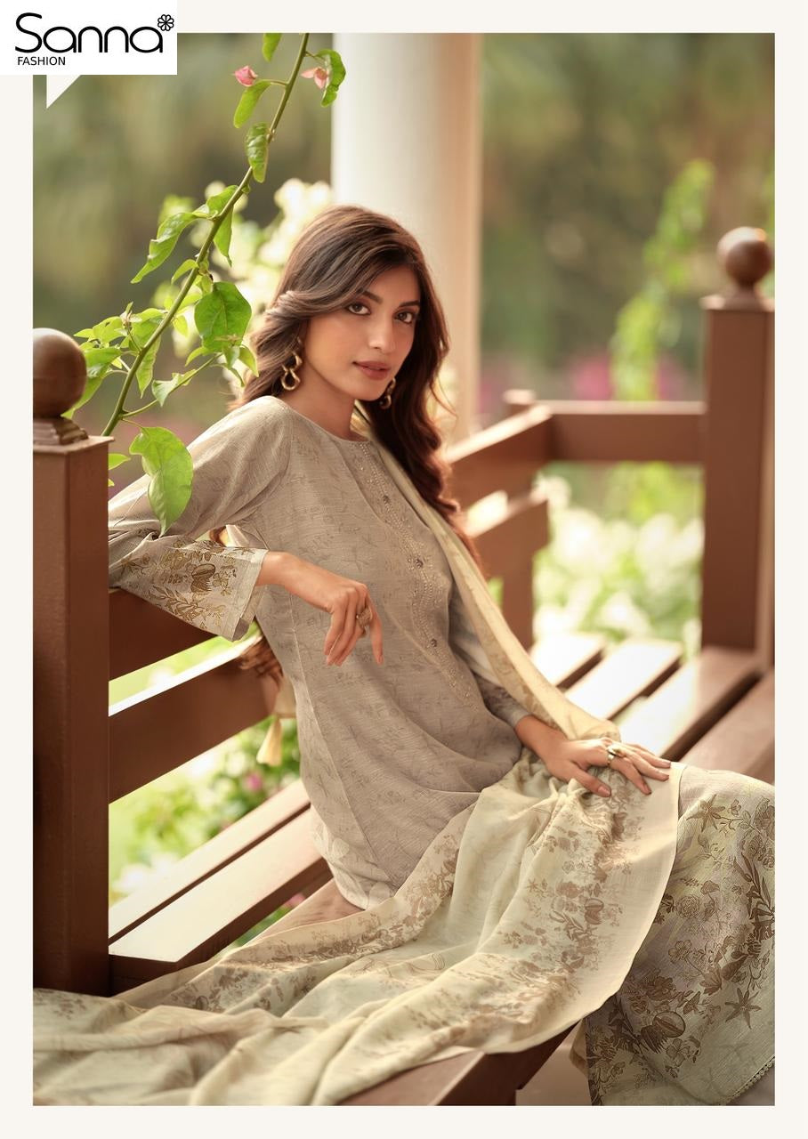 Safira Sanna Fashion Linen Pant Style Suits Wholesale