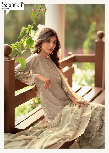 Safira Sanna Fashion Linen Pant Style Suits Wholesale