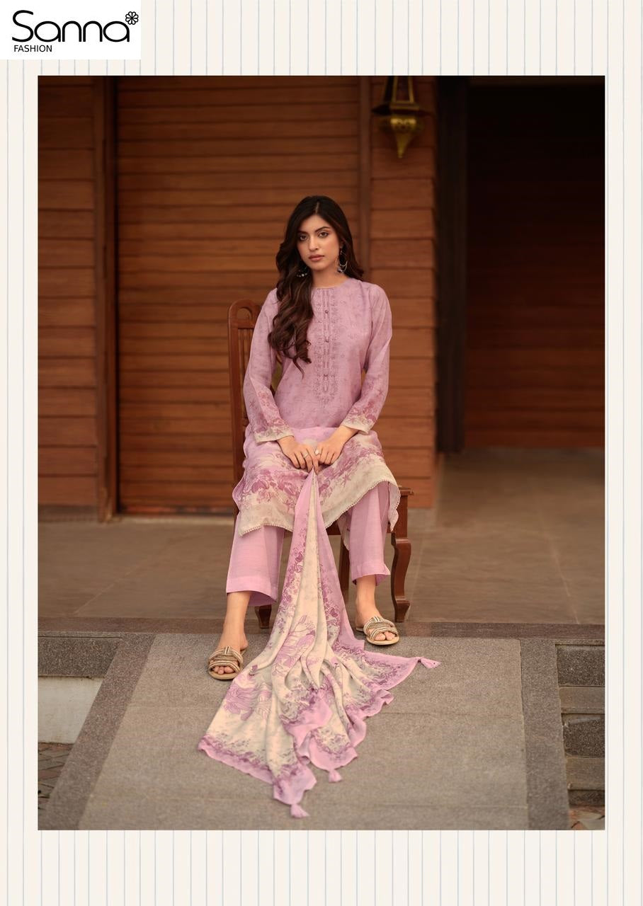 Safira Sanna Fashion Linen Pant Style Suits Wholesale