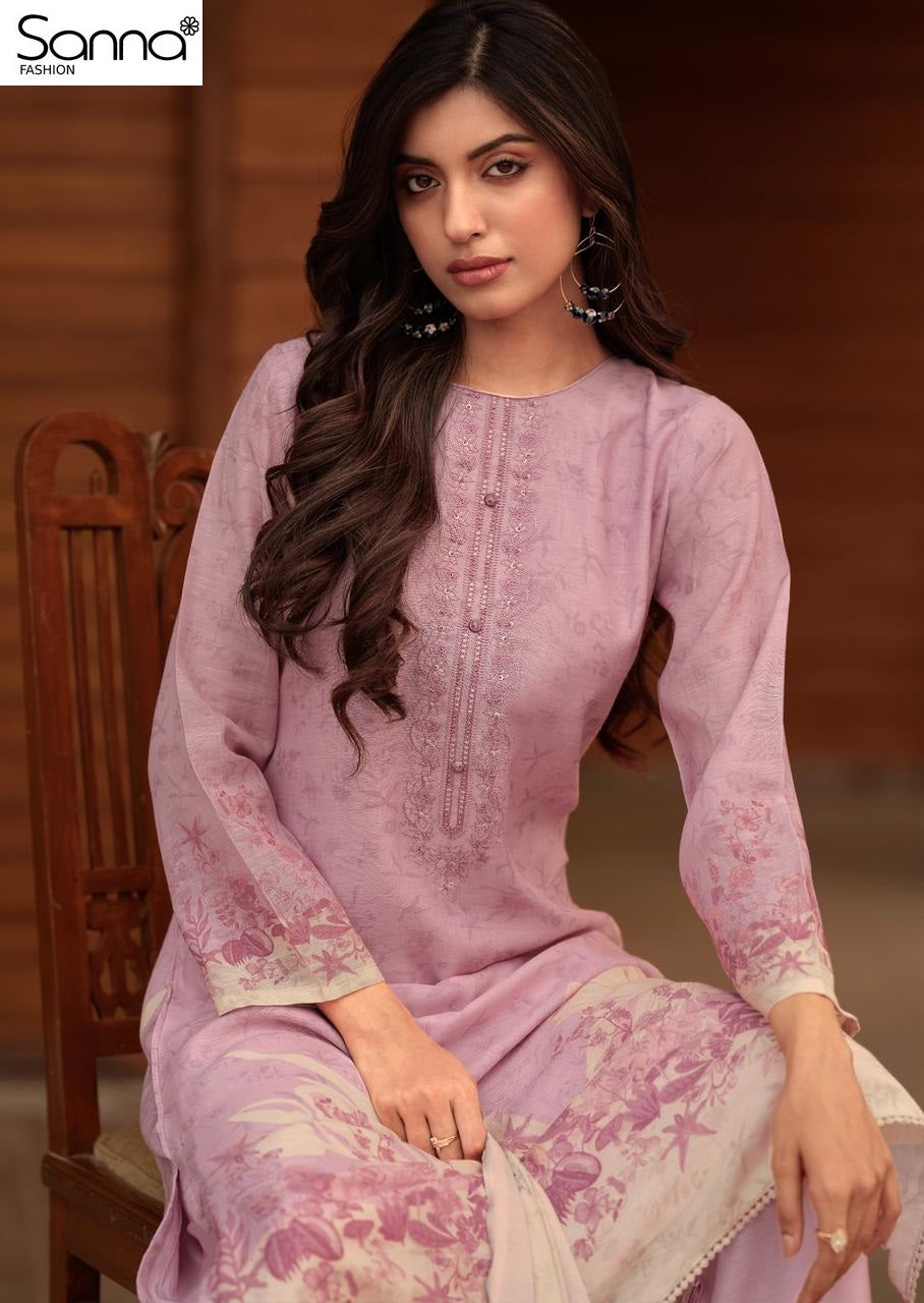 Safira Sanna Fashion Linen Pant Style Suits Wholesale