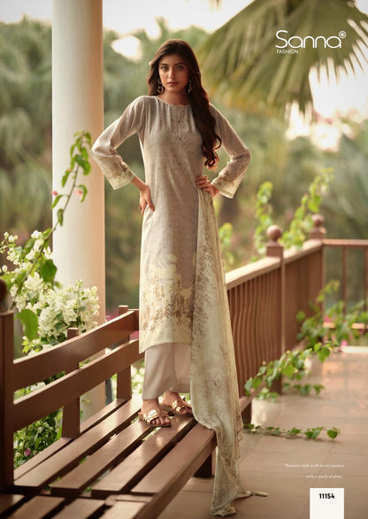 Safira Sanna Fashion Linen Pant Style Suits Wholesale