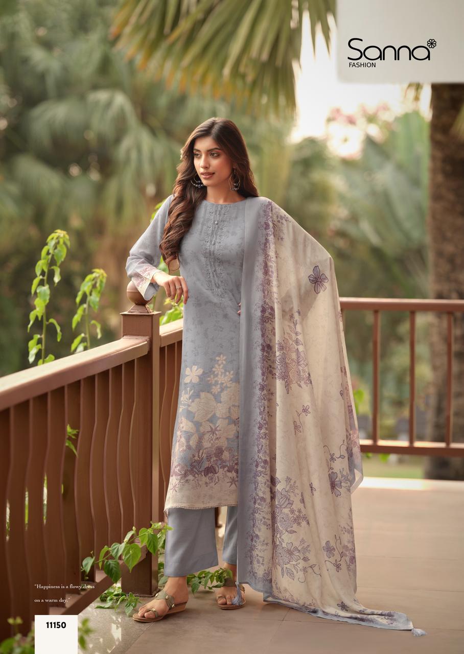 Safira Sanna Fashion Linen Pant Style Suits Wholesale
