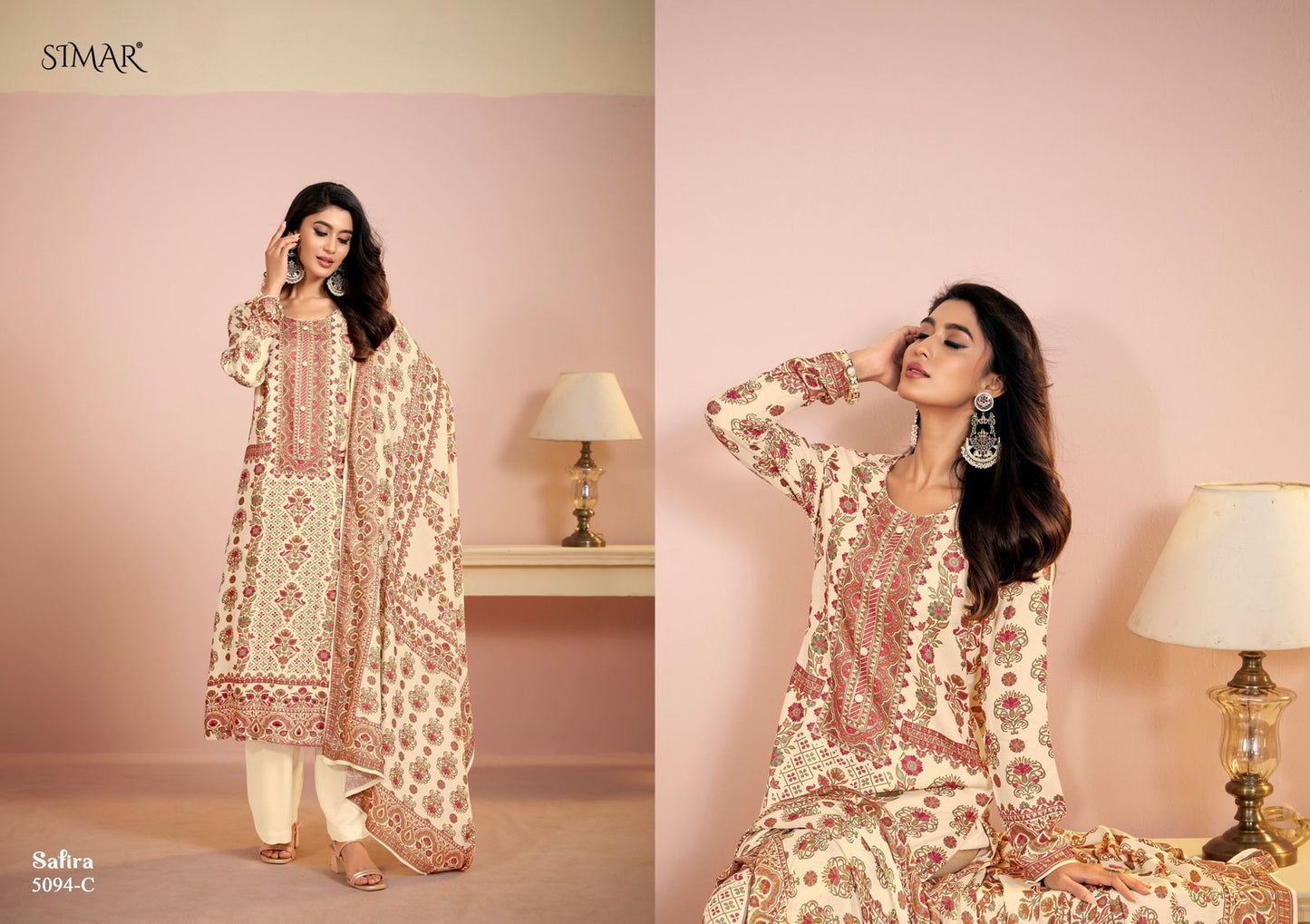 Safira Simar Pashmina Suits Manufacturer India