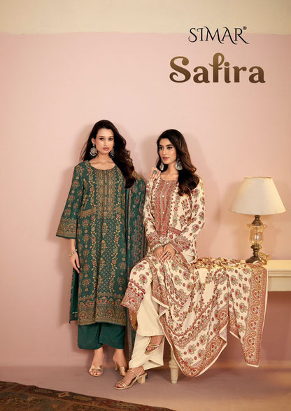 Safira Simar Pashmina Suits Manufacturer India