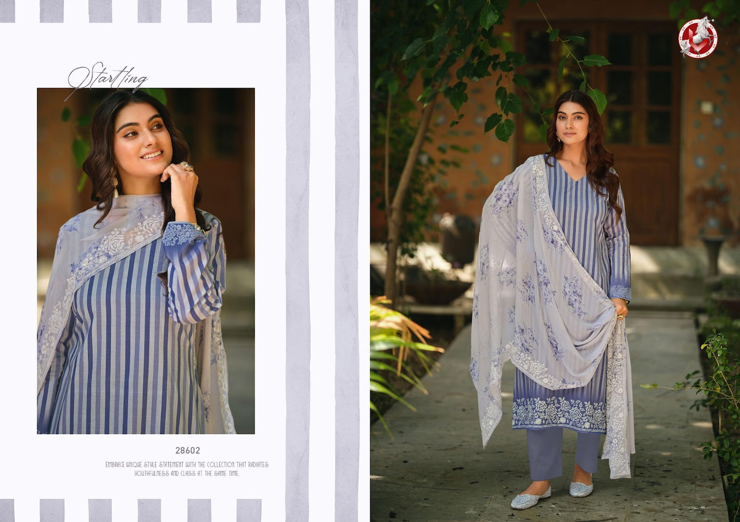 Safira Vivek Lawn Cotton Pant Style Suits Wholesale Rate