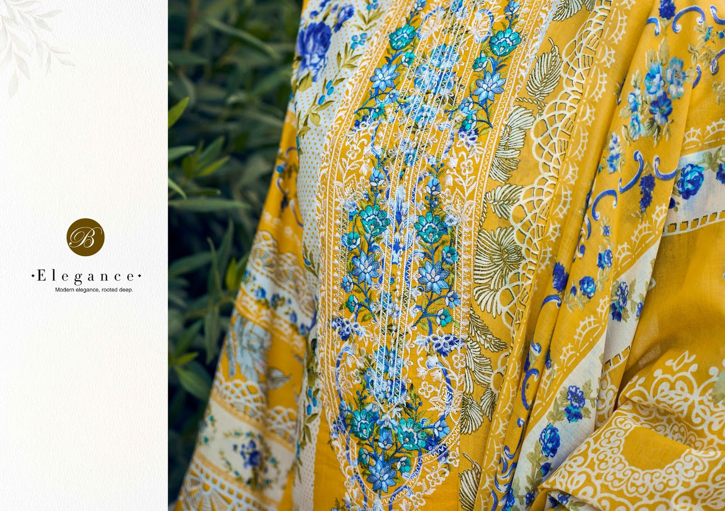 Safiya Belliza Designer Studio Cotton Karachi Salwar Suits Wholesaler Ahmedabad