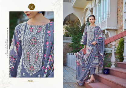 Safiya Belliza Designer Studio Cotton Karachi Salwar Suits Wholesaler Ahmedabad