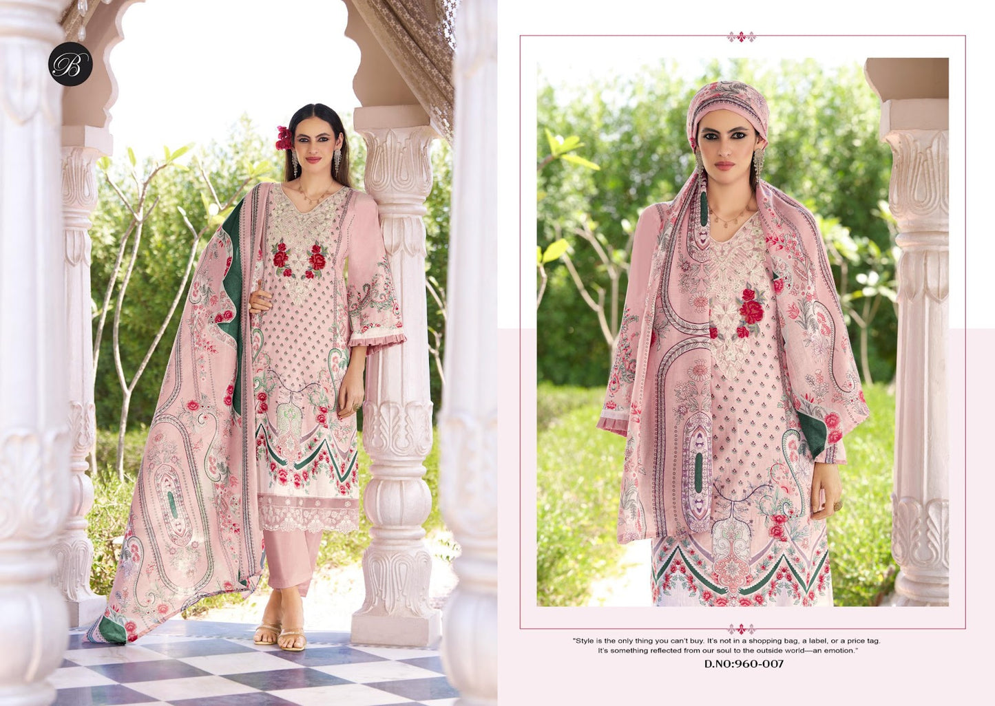 Safiya Vol 2 Belliza Designer Studio Pure Cotton Karachi Salwar Suits Wholesaler Ahmedabad