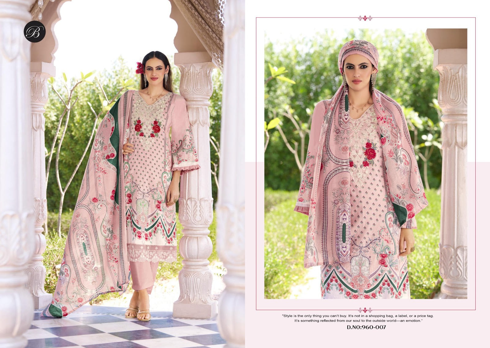 Safiya Vol 2 Belliza Designer Studio Pure Cotton Karachi Salwar Suits Wholesaler Ahmedabad