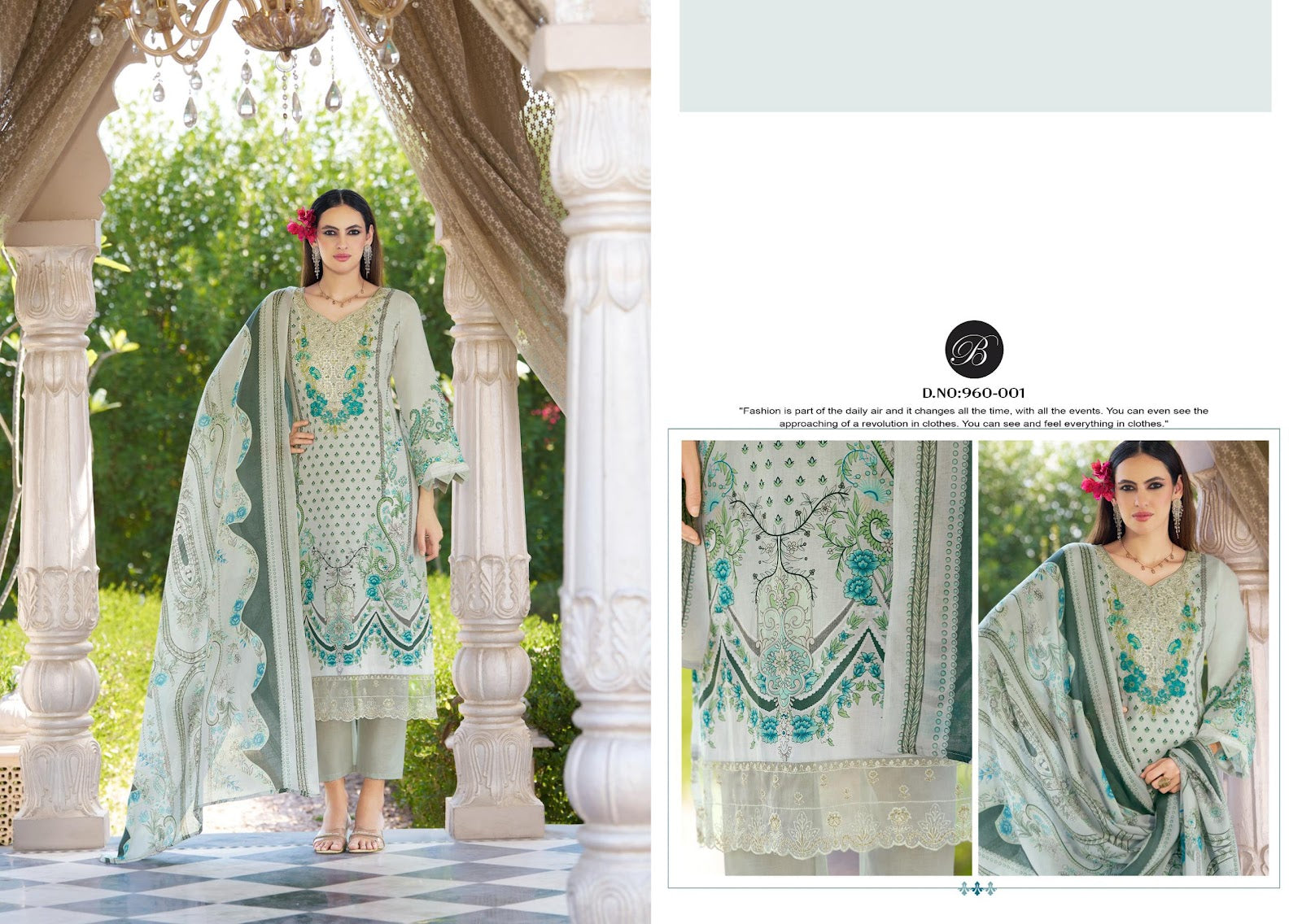 Safiya Vol 2 Belliza Designer Studio Pure Cotton Karachi Salwar Suits Wholesaler Ahmedabad