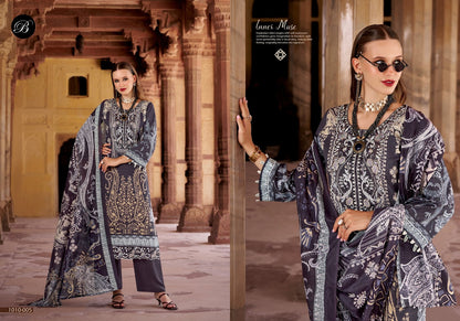 Safiya Vol 3 Belliza Designer Studio Cotton Karachi Salwar Suits Manufacturer India