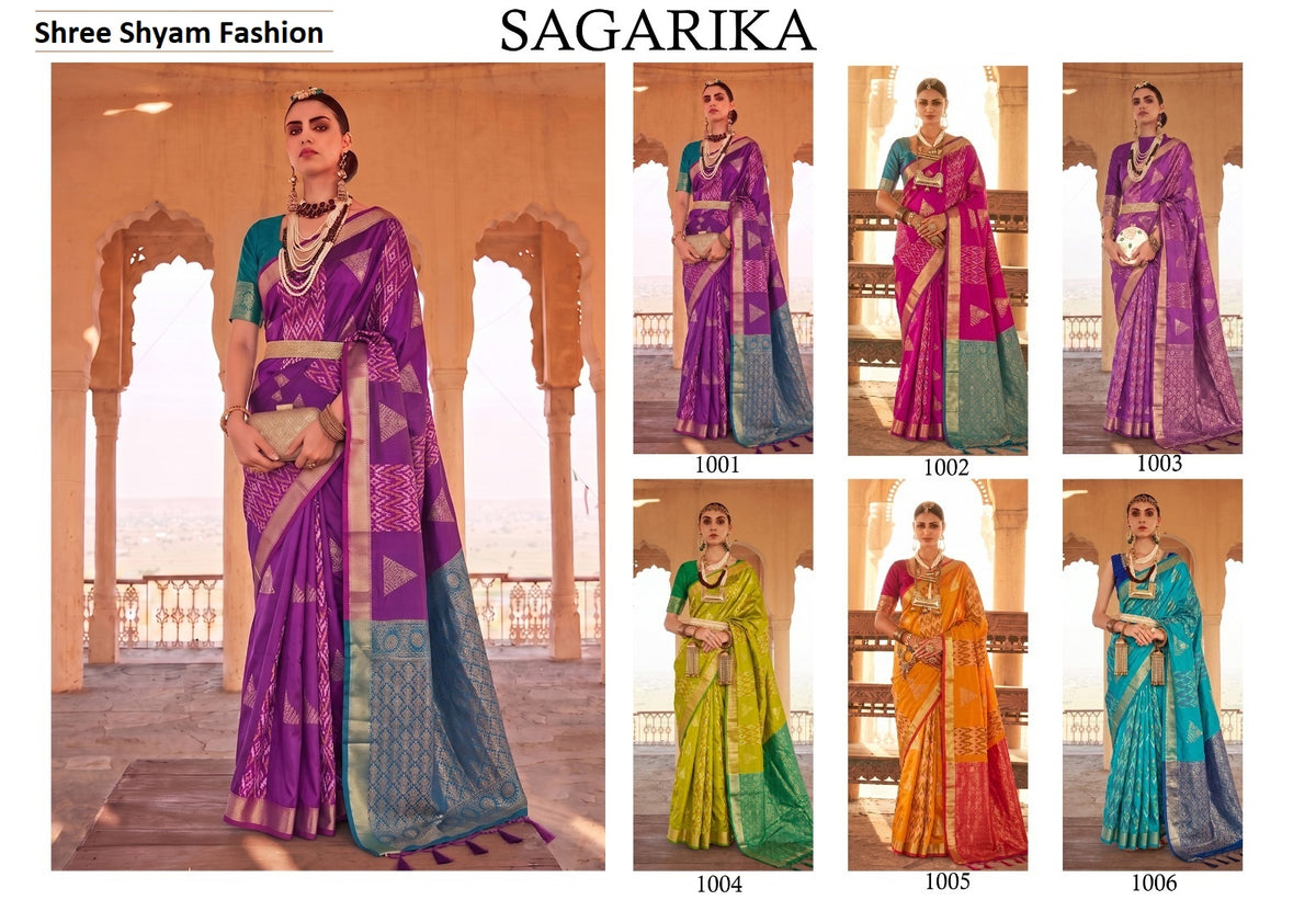 Sagarika Shree Shyam Fashion Sarees Exporter Ahmedabad