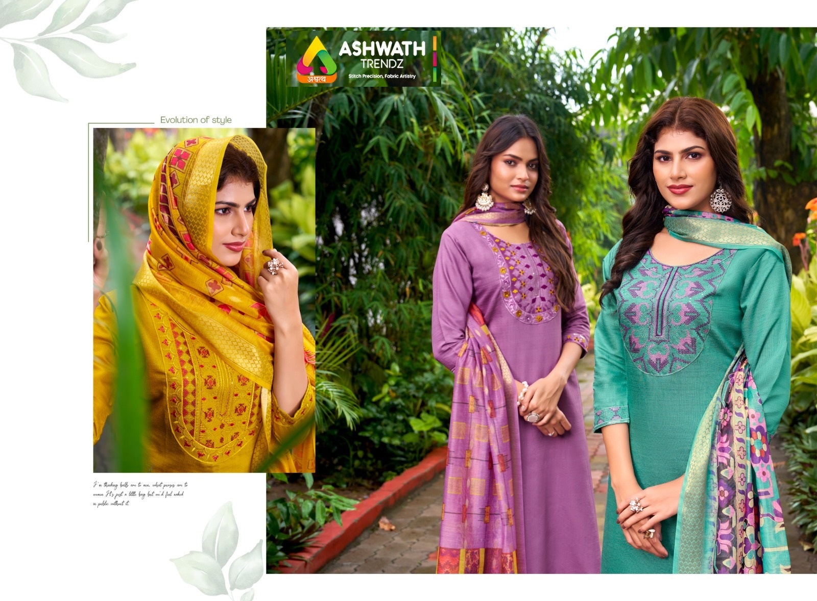 Sagun Ashwath Vetican Readymade Pant Style Suits Supplier Gujarat