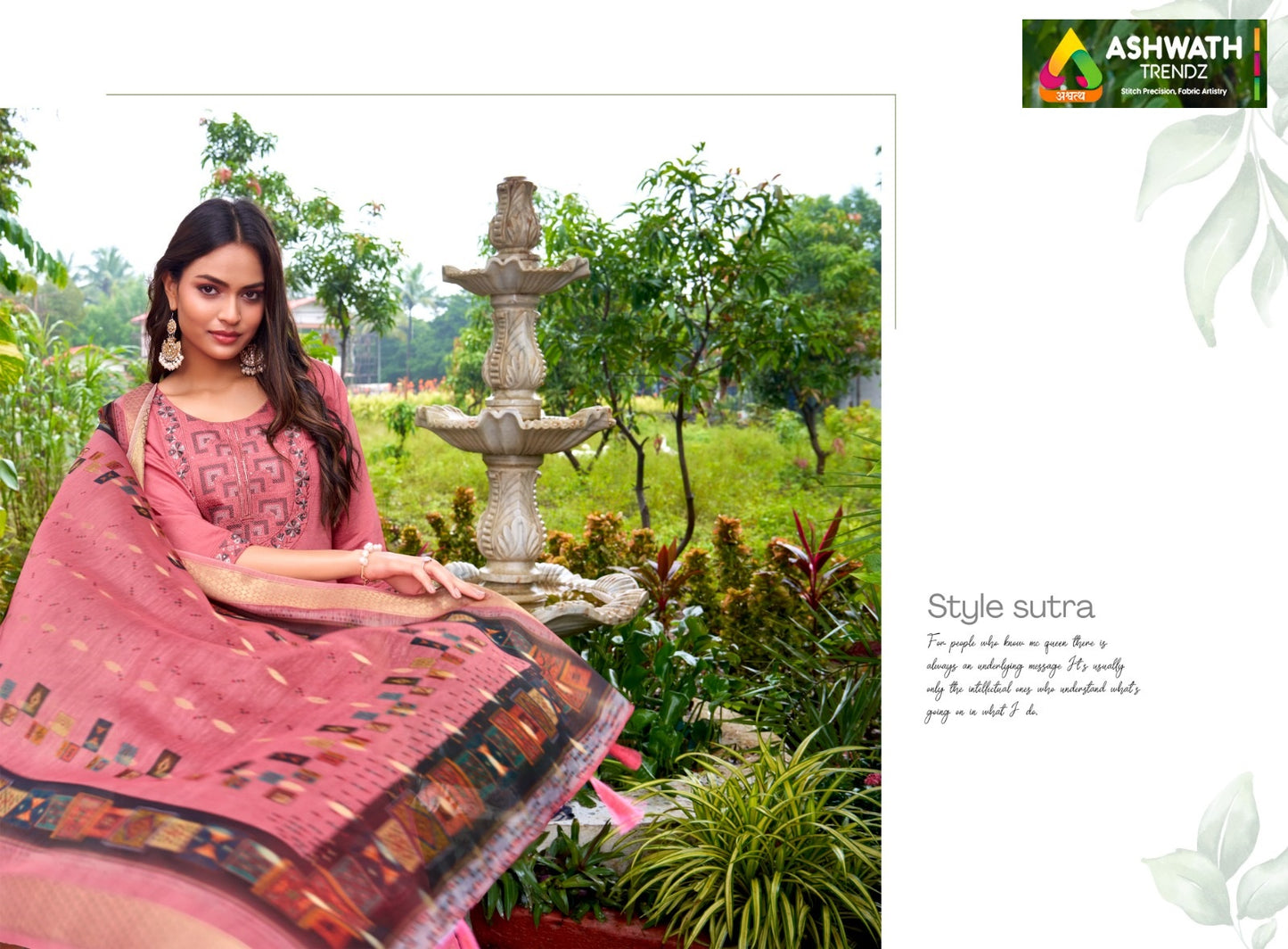 Sagun Ashwath Vetican Readymade Pant Style Suits Supplier Gujarat