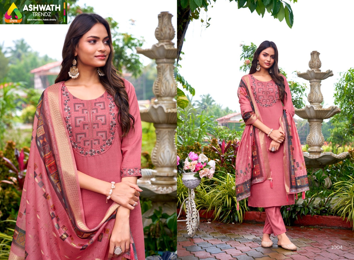 Sagun Ashwath Vetican Readymade Pant Style Suits Supplier Gujarat
